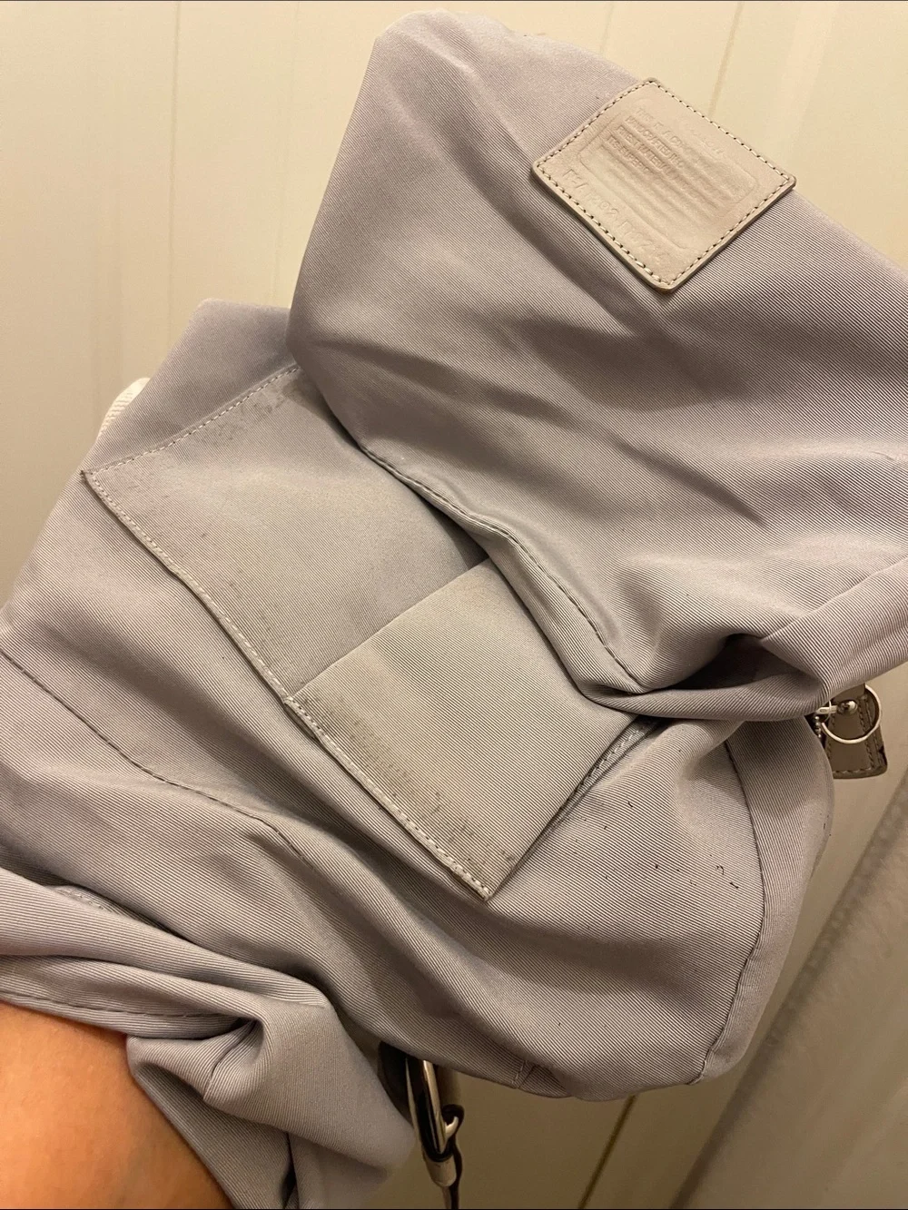 Coach #071 SoHo Signature Canvas Hobo Bag i - Picture 12 of 16